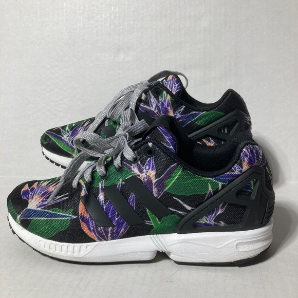 Adidas Originals ZX‎ Flux Torsion Hawaiian Shoes B34518 Men's Size 8.5 - Picture 2 of 9